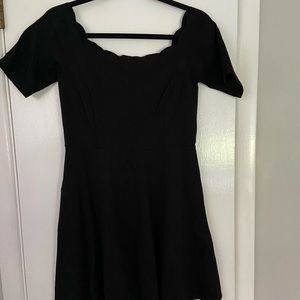 Nine Britton Mini Dress with Scallop Top